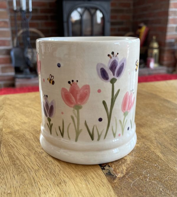 Purple and Pink, Tulip Garden, Mug, Hand Painted, Ceramic Pottery Shop, Gifts for Friends and Family, Mum - Image 7
