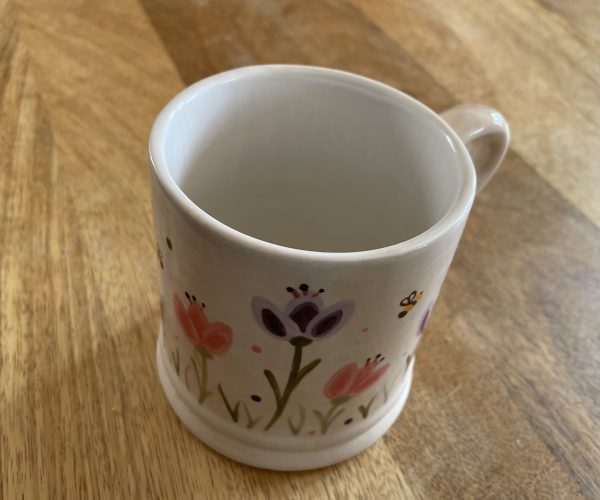 Purple and Pink, Tulip Garden, Mug, Hand Painted, Ceramic Pottery Shop, Gifts for Friends and Family, Mum - Image 8